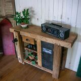Carpenter's workbench restored