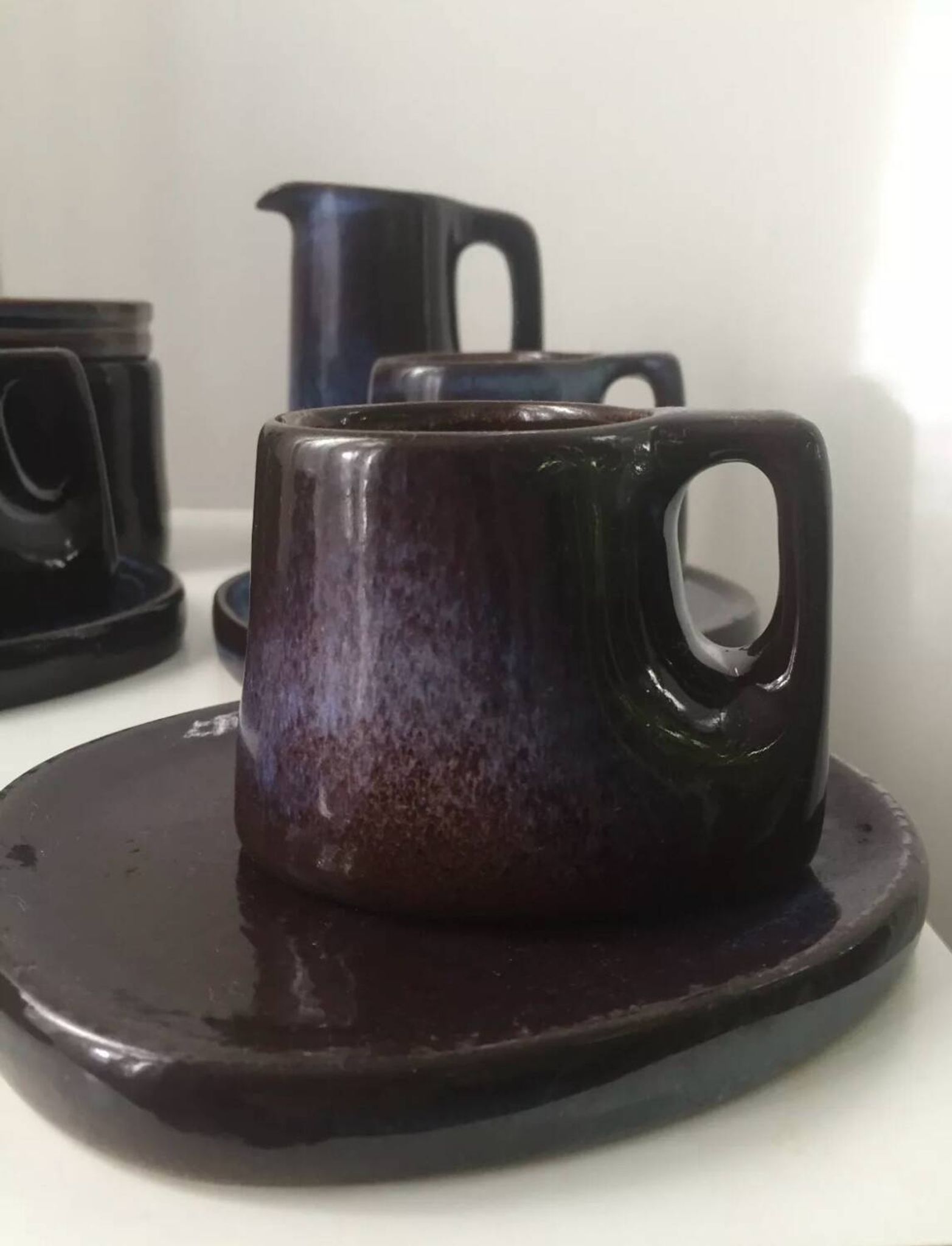 Vintage 1960s Stocker Ceramic Coffee Set