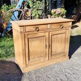 Buffet ancien en sapin deux portes