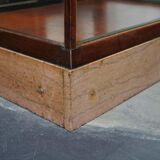 Mahogany counter window late nineteenth century