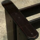 Tito Agnoli for Matteo Grassi leather dining table and six chairs