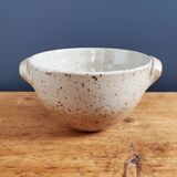 Large signed stoneware bowl