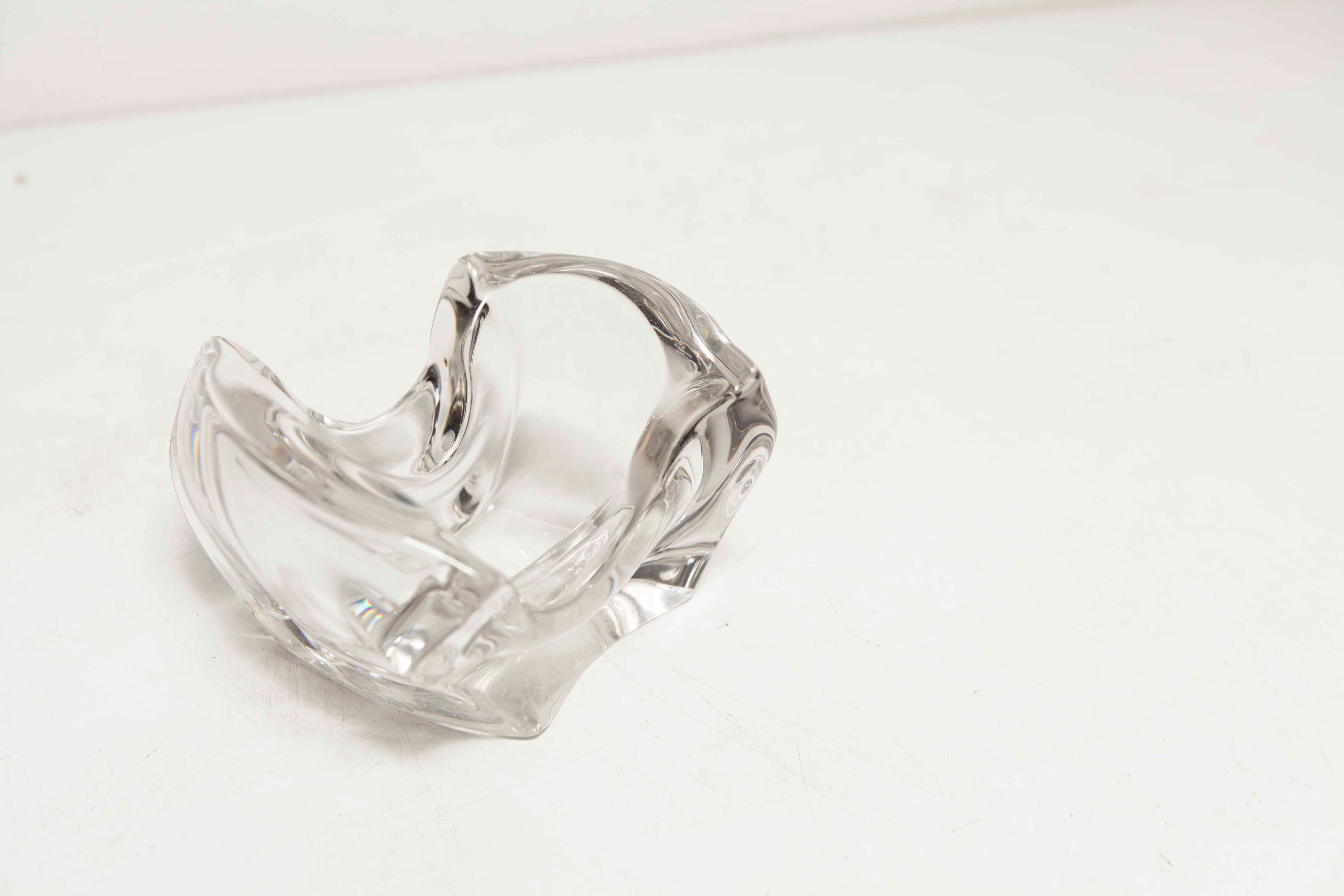 Ashtray crystal of arques 1960