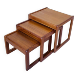 Teak nesting coffee table