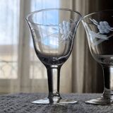 Small stemmed glasses