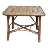 Rattan coffee table