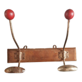 Coat roack old metal wood