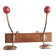 Coat roack old metal wood