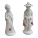 Salt and pepper shakers, ceramic Churchill England