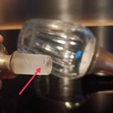 Early 20th century crystal carafe