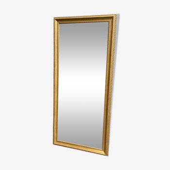 Grand miroir en bois