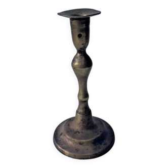 Antique Brass Candle Holder - Elegant, Authentic, Vintage Decor