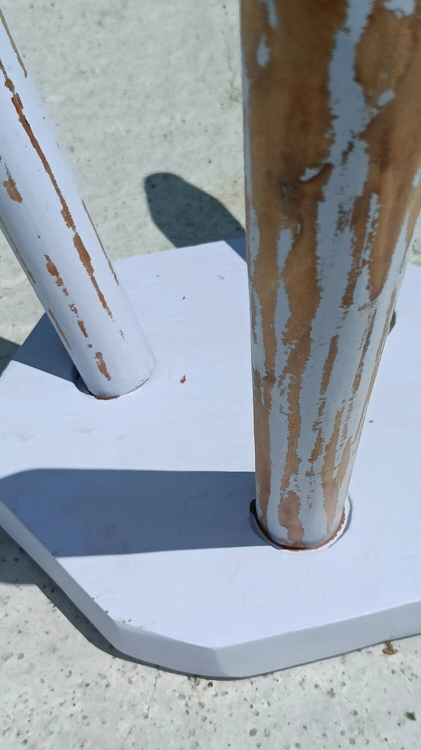 Vintage tripod stool