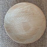 5 stoneware fish plates