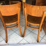 Pair of Thonet bistro chairs
