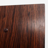 Bibliothèque en palissandre, design danois, années 70, production: Hjørnebo