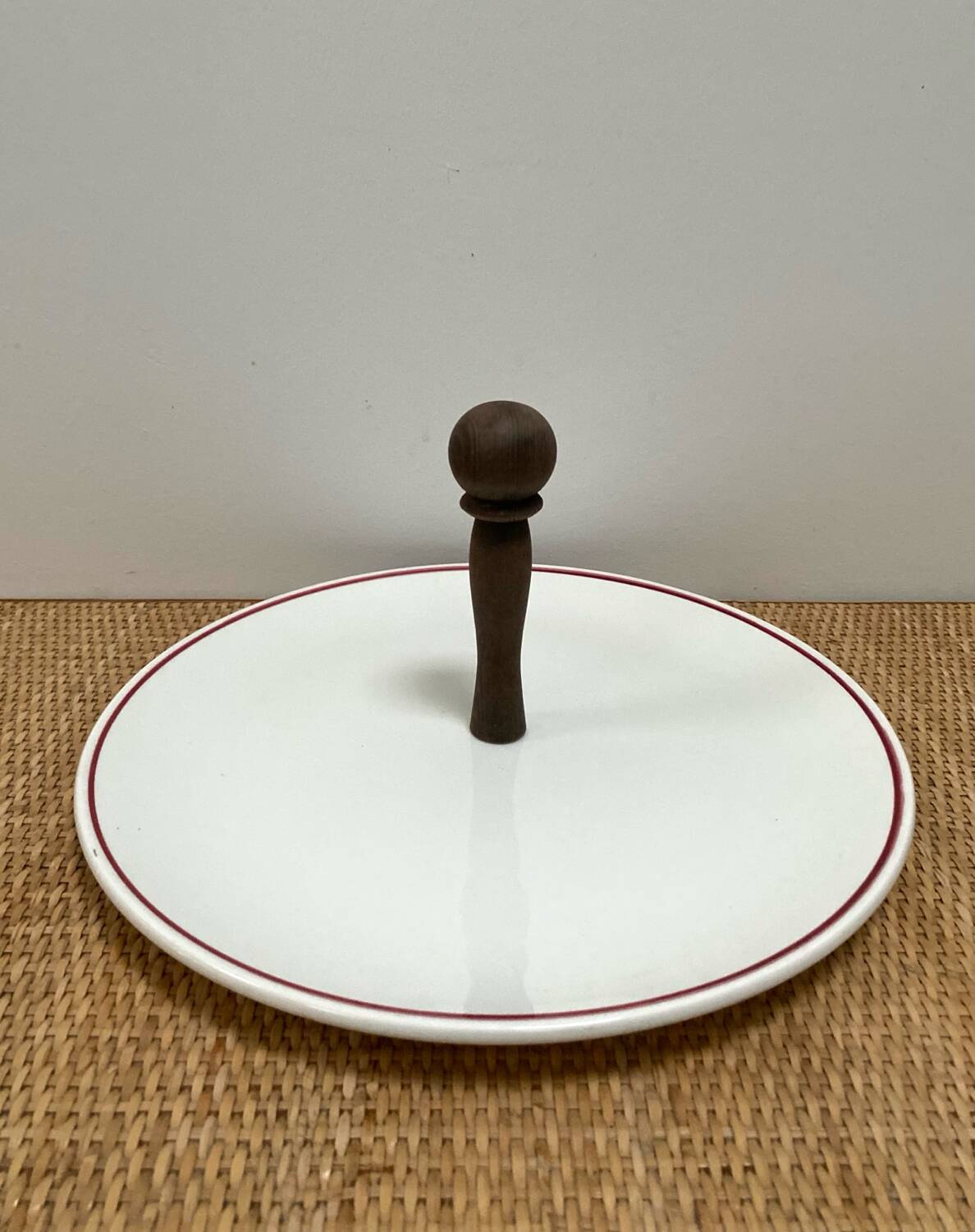 Gien earthenware cheese platter