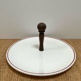 Gien earthenware cheese platter