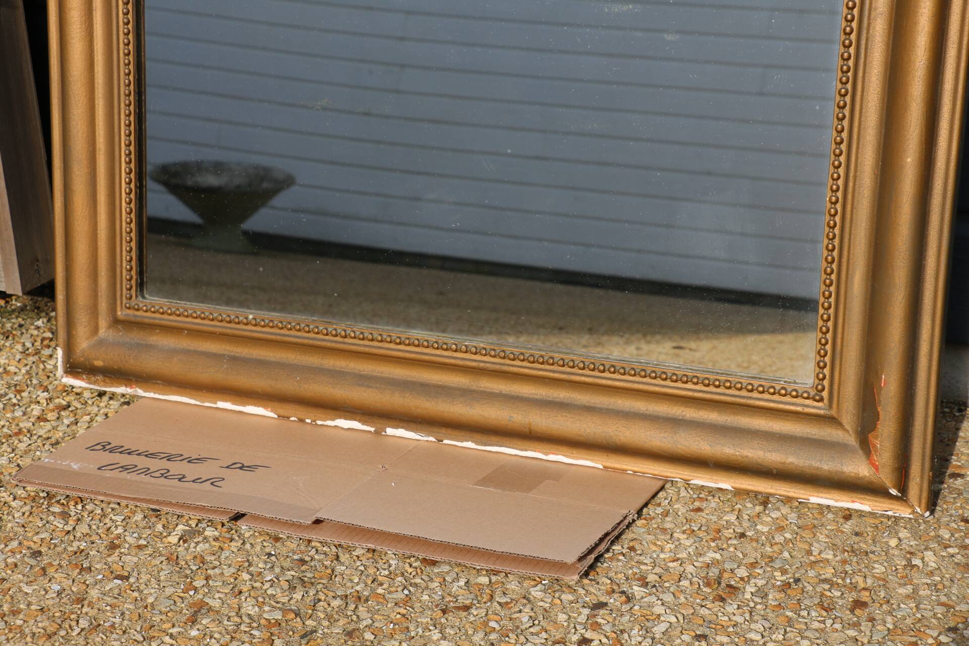 Antique gold mirror 1200mm