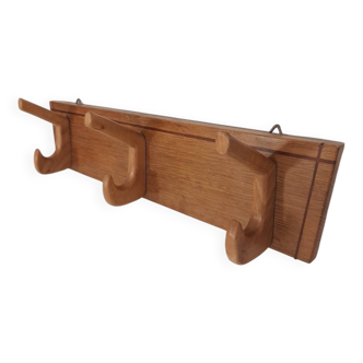 Pretty trapezoidal coat hook from the 60s