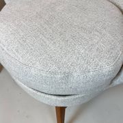 Mid-Century Modern Pair of Armchairs, Austro-Hungarian, 1960s - New Upholstery