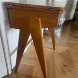 Desk - old sewing machine furniture