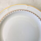Set of 11 porcelain dessert plates