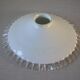 Opaline glass wafer lampshade