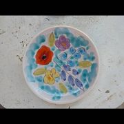 Decorative plate Vallauris 1960s