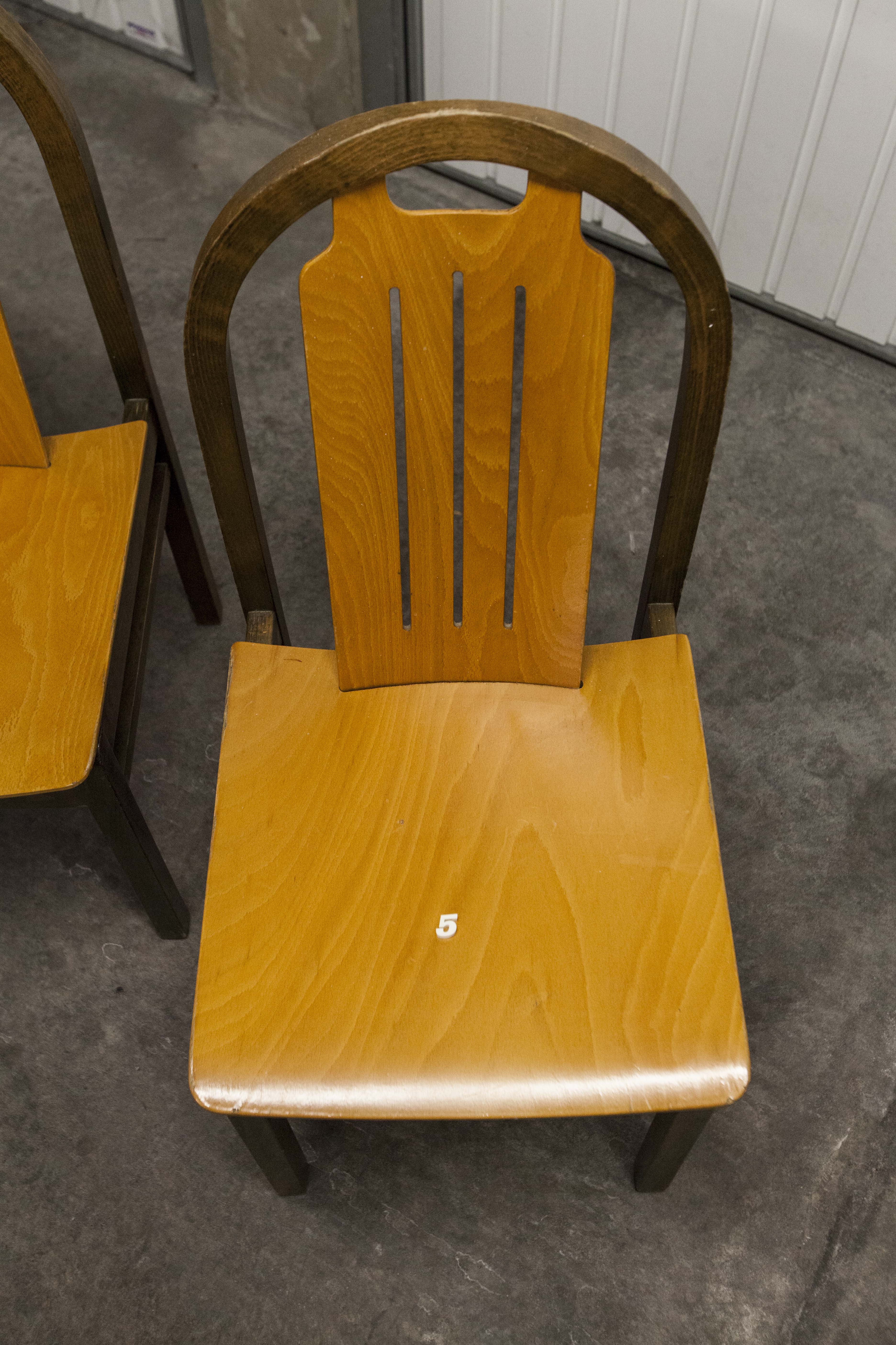 6 Baumann 'Argos' chairs