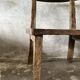 Large old teak chair or armchair H84 L60