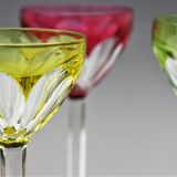 Set de 5 verres Roemer Val St Lambert