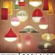Set of 3 Rhodoid Rotaflex pendants, 1950