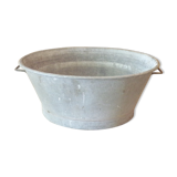 Basin in oval zinc 50X62 cm