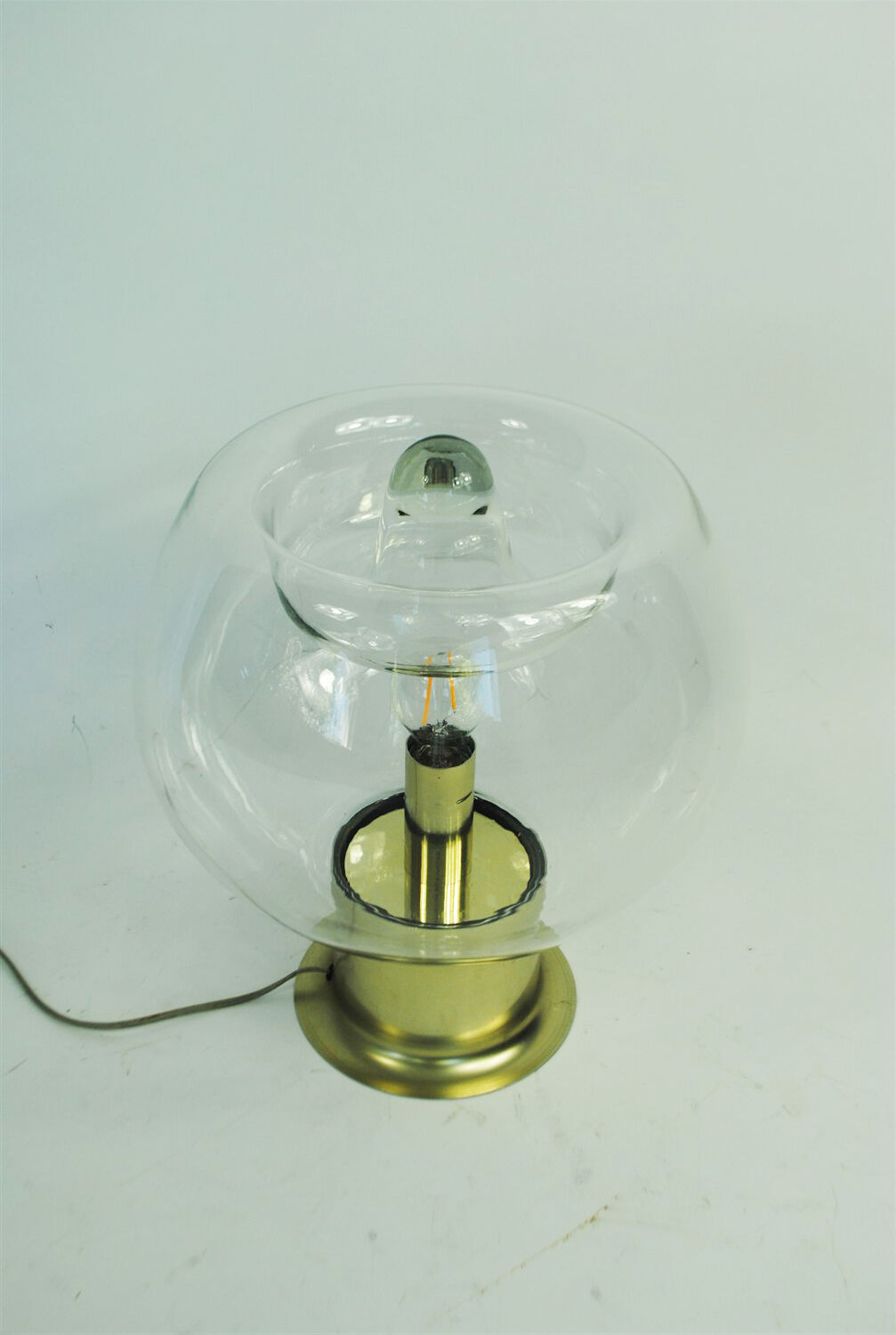 Doria hand blown glass lamp