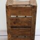 Wooden bottle locker