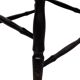 set of 6 Black Oak Windsor style Spindle-back dining chairs. Holland