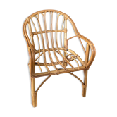 Fauteuil en rotin enfant