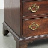 English antique secretary from the 18th century made of oak