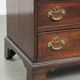 Secrétaire anglais antique du XVIIIe siècle en chêne.