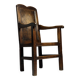 Chaise anglaise en chêne, 1650-1670