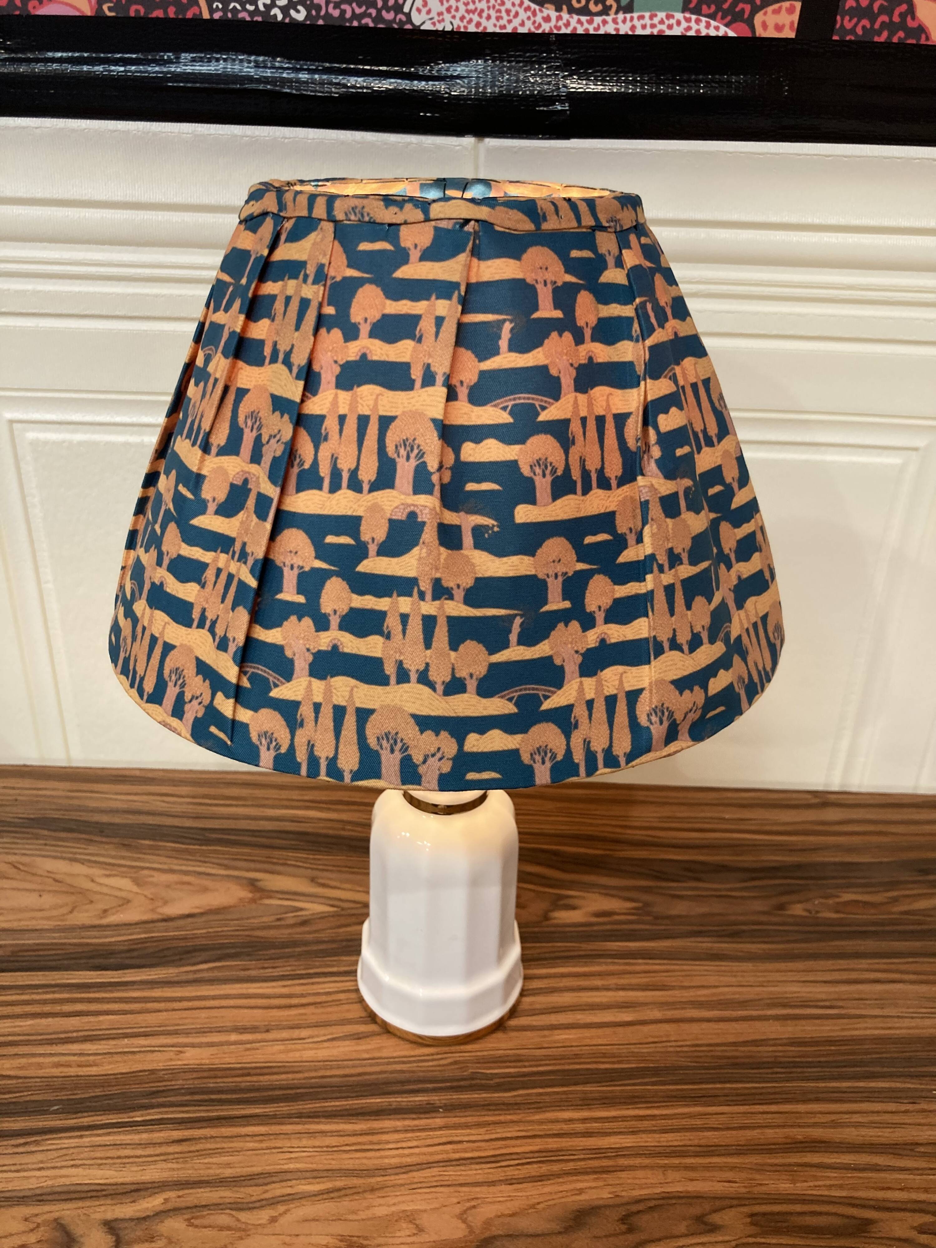 Lampe céramique estampille design 1960.