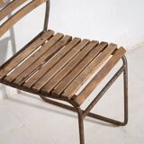 Chaises de jardin anciennes (c.1920). Ensemble de 2 pièces n°7