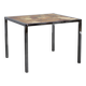 Table basse en résine et pierre chromée du milieu du siècle, années 1970, Allemagne