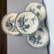 4 assiettes creuses Gien Chardons 260323