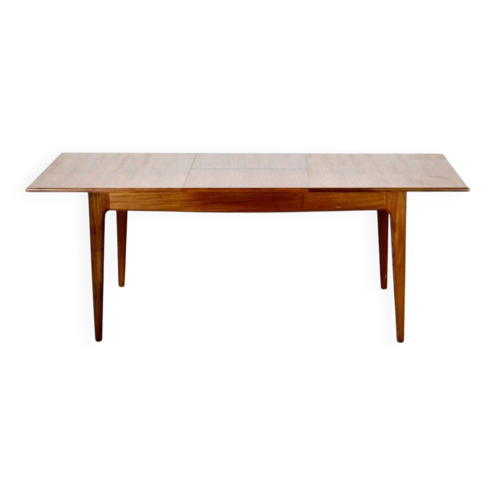 Midcentury Extending Table In Afromosia By A. Younger.
