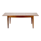 Midcentury Extending Table In Afromosia By A. Younger.