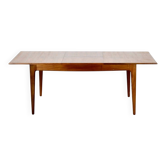 Midcentury Extending Table In Afromosia By A. Younger.