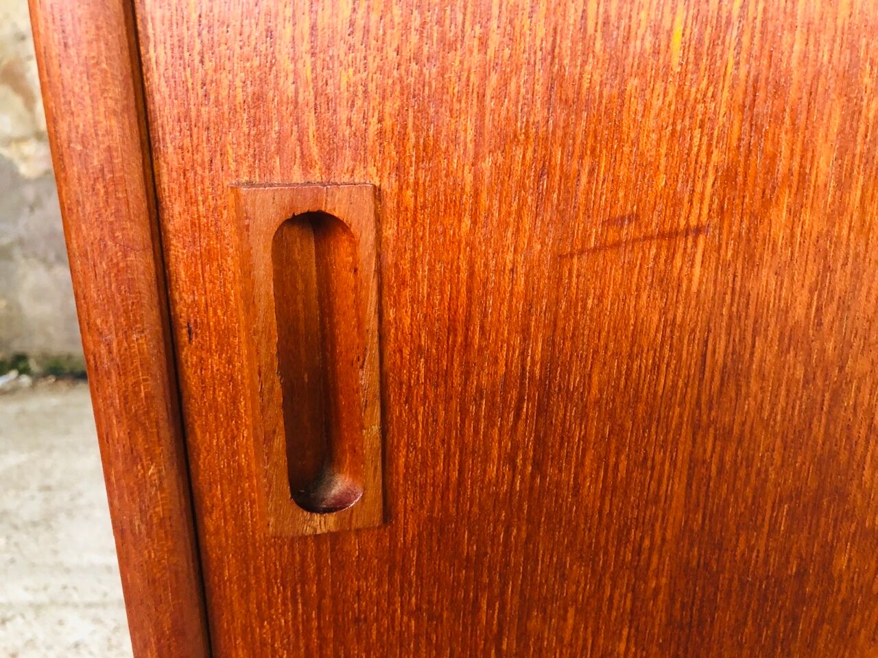 Scandinavian teak storage furniture by Kempkes 60s