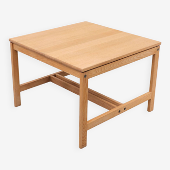 Solid oak coffee table by søren holst for fredericia furniture